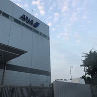 Photo taken at ANAエンジンメンテナンスビル by キタノコマンドール on 8/2/2018