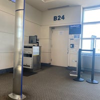 Photo taken at Gate B24 by Donald F. on 5/16/2021