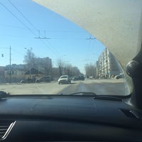Photo taken at Улица Щорса by Alena T. on 3/30/2016