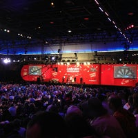 Photo taken at William Hill World Darts Championship by Petr Z. on 12/20/2012