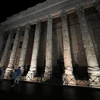 Photo taken at Temple of Hadrian by Federico R. on 10/8/2023