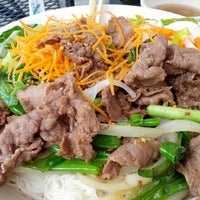Photo taken at Vietopia Vietnamese Cuisine by Jen L. on 10/6/2012