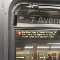 Photo taken at MTA Subway - 7th Ave (F/G) by Victoria I. on 9/15/2019
