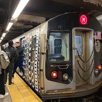 Photo taken at MTA Subway - M Train by Victoria I. on 5/4/2022