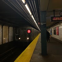 Photo taken at MTA Subway - 2 Train by Victoria I. on 2/20/2023