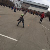 Photo taken at Каток у стадиона «Труд» by Валерия on 4/24/2016