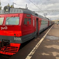 Photo taken at Ж/д станция «Броневая» by Дмитрий Б. on 10/24/2020