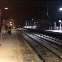 Photo taken at Repino Railway Station by Дмитрий Б. on 12/4/2021