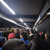 Photo taken at Tren Ligero Taxqueña by Héctor M. M. on 10/28/2018