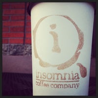 Photo taken at Insomnia Coffee Company by Jenn R. on 9/16/2014
