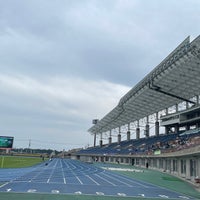 Photo taken at K&amp;#39;s denki Stadium Mito by Hirotoshi H. on 5/19/2024