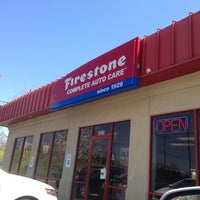 Photo taken at Firestone Complete Auto Care by Tim Hobart M. on 4/5/2013