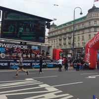 Photo taken at Vienna City Marathon by Nataliya K. on 4/10/2016
