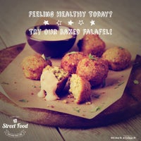 Снимок сделан в Just Falafel  . . . Redefining Street Food пользователем Just Falafel  . . . Redefining Street Food 4/9/2015