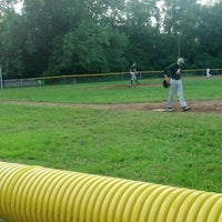 Photo taken at Forest Manor Park Baseball Field by Jana H. on 6/10/2013