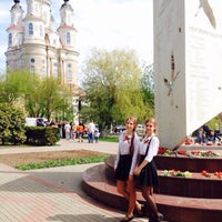 Photo taken at парад 9 мая💥🎉 by Вика В. on 5/9/2015