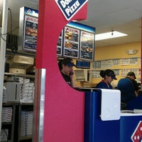 Photo taken at Domino&amp;#39;s Pizza by Karina G. on 3/19/2013