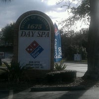 Photo taken at Domino&amp;#39;s Pizza by Karina G. on 2/22/2013
