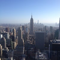 Photo taken at Top of the Rock Observation Deck by Nikita D. on 5/4/2013