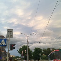 Photo taken at Остановка «Улица Седых» by Юлька😉 on 6/17/2016