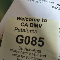 Photo taken at Petaluma DMV by Don F. on 9/14/2017