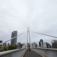 Photo taken at 川崎橋 by Clomi9999 on 4/24/2023