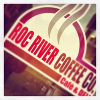Photo taken at Roc River Coffee Company by Jason B. on 11/30/2012