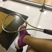 Photo taken at Squash Room @ Sport&amp;amp;Spa by Nujane N. on 5/21/2018