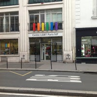 Photo taken at Centre LGBT Paris Île-de-France by Франс П. on 11/30/2012