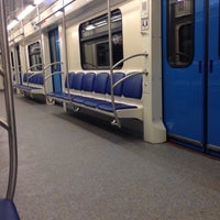 Photo taken at metro Nagornaya by Оленька Р. on 2/8/2015