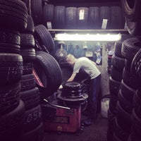 Photo taken at The Tyre Shop by András N. on 10/11/2014