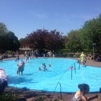 Photo taken at Priory Park Paddling Pool by András N. on 7/10/2015