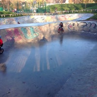 Photo taken at Clissold wheels skatepark by András N. on 11/30/2014