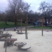 Photo taken at Horniman Triangle Play Area (Sandpit Park) by András N. on 3/21/2015