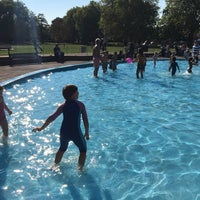 Photo taken at Priory Park Paddling Pool by András N. on 9/2/2018