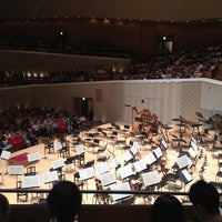 Photo taken at Muza Kawasaki Symphony Hall by Pinko H. on 5/11/2013
