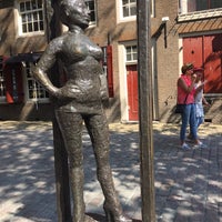 Photo taken at Bronze statue in honor of prostitutes by Felipe D. on 8/24/2015