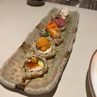 Photo taken at Sushi Sato by Christina M. on 6/10/2023