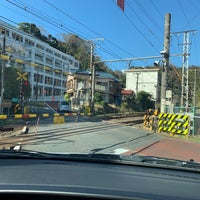 久木踏切 道路