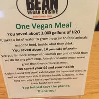 Photo taken at BEAN Vegan Cuisine by William S. on 4/30/2016