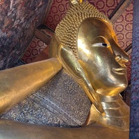 Photo taken at The Vihara of the Reclining Buddha by สิริพร ช. on 4/14/2024
