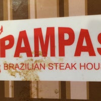 Photo taken at Pampas Brazilian Steak House by Jeff H. on 1/1/2014