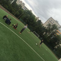 Photo taken at Футбольное поле by Balash on 6/5/2016