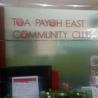 Photo taken at Toa Payoh East Community Club by Kevin T. on 11/12/2015