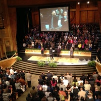 Photo taken at Brooklyn Tabernacle by Gustavo G. on 4/14/2013