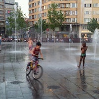 Photo taken at Skate Spot Flagey by Gloria S. on 7/18/2013