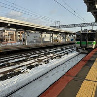 Photo taken at JR Shiroishi Station (H03) by こ さ. on 12/30/2023