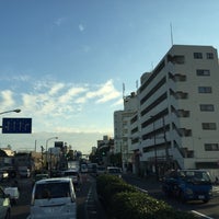 Photo taken at Miyamaebashi Brdg. Intersection by koyubinoomoide on 12/8/2015