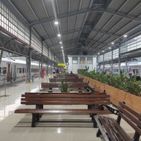 Photo taken at Stasiun Pasar Senen by Lina M. on 10/6/2023