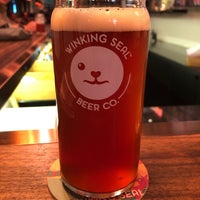 Photo taken at Winking Seal Beer Co. Taproom by Steve L. on 9/20/2020
